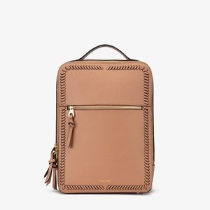 Calpak Kaya Laptop Bag in Camel